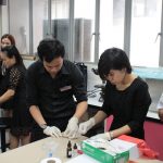 โครงการอบรมเชิงปฏิบัติการ เรื่อง “การตรวจวินิจฉัยการติดเชื้อพยาธิโปรโตซัวและปรสิตหนอนพยาธิในลำไส้”