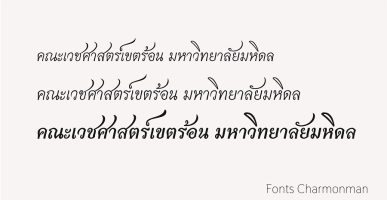 Fonts Charmonman